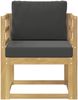 vidaXL 2 Stück Outdoor-Sofagarnitur Polyester Weiß und Anthrazit 3438961 Bild 3