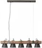 Brilliant Leuchten No. 85875-46 Pendelleuchte Decca 5-flammig E27 schwarz stahl Bild 2