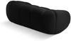Micadoni Sofa Diana 2-Sitzer 3D-Stoff Schwarz Bild 4