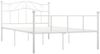 vidaXL Bettgestell Weiß Metall 160×200 cm [284520] Bild 2