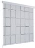 vidaXL Duschrollo 100x240 cm Quadratmuster 142848 Bild 2