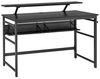 Mondeer Schreibtisch Computertisch, 120cm, mit 2 Ablagefächern, Abnehmbarer Monitorständer Bild 4