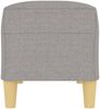 vidaXL Sitzbank Hellgrau 100x35x41 cm Stoff 349375 Bild 4