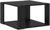 vidaXL Couchtisch Schwarz Eichen-Optik 51,5 x 51,5 x 30 cm 869217 Bild 2