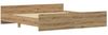 vidaXL Bettrahmen Artisan-Eiche 203 x 203 x 50 cm Holzwerkstoff 3329304 Bild 3