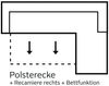 sit&more Ecksofa Ascara L-Form, inklusive Boxspring/Federkern-Polsterung, wahlweise mit Bettfunktion Bild 3