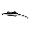 EMKE LED Spiegelleuchte Spiegellampen für das bad spiegelleuchte badezimmer 40cm 180° drehbar spiegelleuchte led BadSpiegelschrank Beleuchtung 4000K Schwarz Bild 4