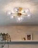 Deckenlampe ANADYR Glas Blau Bild 3
