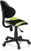 hjh OFFICE Kinderdrehstuhl KIDDY GTI-2 Stoff Schwarz/Grün Bild 5