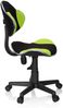 hjh OFFICE Kinderdrehstuhl KIDDY GTI-2 Stoff Schwarz/Grün Bild 4