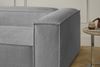 KAWOLA Sofa CARMO Ecksofa Stoff grau Recamiere links 68 x 191 x 306 cm Bild 2