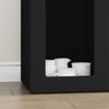 vidaXL Sideboard ELST Schwarz 59 x 35 x 100,5 cm Holzwerkstoff 891335 Bild 5