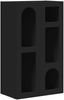 vidaXL Sideboard ELST Schwarz 59 x 35 x 100,5 cm Holzwerkstoff 891335 Bild 2