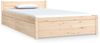 Bett mit Schubladen 90x190 cm 3FT Single [3103478] Bild 2