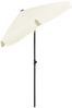 Strandschirm, Sonnenschirm, Gartenschirm Sandgelb 180x120 cm Bild 4