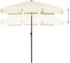 Strandschirm, Sonnenschirm, Gartenschirm Sandgelb 180x120 cm Bild 3