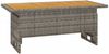 vidaXL Gartentisch Grau 100x50x43/63 cm Akazienholz & Poly Rattan 362188 Bild 2