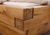 Bett Wildeiche 180x200 natur geölt INNSBRUCK #180 Bild 5