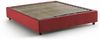 Dmora Doppelbett Attilino, Bettkasten aus Stoff, Öffnung vorne, geeignet für Matratze 140x190 cm, 100 % Made in Italy, Rot Bild 5