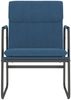 vidaXL Loungesessel Blau 55x64x80 cm Stoff 351349 Bild 3