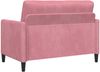 vidaXL Sofa mit Stauraum Rosa 122 x 78 x 87 cm Polyester 42036909 Bild 5
