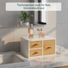 Relaxdays Schubladenbox Bambus mit Schlaufen Bild 5