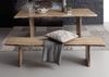 Baumbank Akazie 160x38x45 natur lackiert PURE ACACIA #117 Bild 5