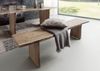 Baumbank Akazie 160x38x45 natur lackiert PURE ACACIA #117 Bild 2
