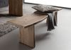 Baumbank Akazie 160x38x45 natur lackiert PURE ACACIA #117 Bild 4