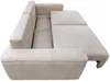 Vente-unique - RICAPO Sofa Stoff Beige - B 125 cm x H 90 cm x L 266 cm Bild 5