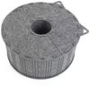Canadian Cat Company Tierbett Filz-Katzenhöhle Rondell, runde Tunnel Höhle, stabiler Filz zum Stecken, 60x60x29cm Bild 4