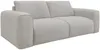 Vente-unique - POGLO Sofa Stoff Beige - B 100 cm x H 80 cm x L 236 cm Bild 3