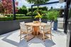 2er Set SUNS TERMOLI Dining Gartenstuhl Teak/Batyline Bild 2