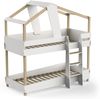Calicosy Etagenbett 90x200 H214 cm - TIMBER - Weiß Bild 5