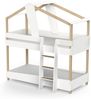 Calicosy Etagenbett 90x200 H214 cm - TIMBER - Weiß Bild 3