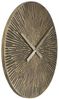 Natur24 Wanduhr Wanduhr Orologio 50 x 50 x 3.5 cm Metall Braun Silber Bild 2