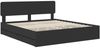 vidaXL Bettrahmen mit Schubladen Schwarz 200 x 200 cm Holzwerkstoff 3412151 Bild 4