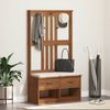 vidaXL Garderobenständer SANDNES 87x40x159,5cm Massivholz Kiefer 4010490 Bild 3