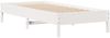 vidaXL Massivholzbett ohne Matratze Weiß 90x190 cm Kiefernholz 3301732 Bild 5