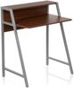 hjh OFFICE 'Dumont' Schreibtisch, Spanplatte/Metall, walnuss/silber Bild 4