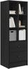 vidaXL Highboard Schwarz Eichen-Optik 45,5 x 34 x 127 cm 869363 Bild 3