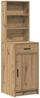 vidaXL Schminktischset mit LED 3 pcs Artisan-Eiche Holzwerkstoff 3334289 Bild 5