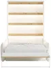 Vente-unique - RAPILI Bett Holz, Platte BeigeWeiß - B 151 cm239,2 cm x H 225,2 cm x L 208 cm Bild 5