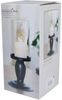 Kerzenhalter, Windlicht, Metall mit Glas Bild 2
