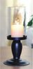 Kerzenhalter, Windlicht, Metall mit Glas Bild 1