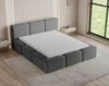 Chilly Möbel Polsterbett Como Dunkelgrau Bouclé-Stoff 180x200 cm mit Stauraum Quelle 92 Bild 2