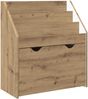 vidaXL Kinderregal Artisan-Eiche 60 x 29,5 x 69 cm Holzwerkstoff 892398 Bild 2