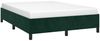Doppelbett, Bettgestell Modernen ohne Matratze Dunkelgrün 140x190 cm Samt d2358e Bild 3
