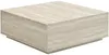 Vente-unique - ANTRIM Couchtisch Holz, Platte Beige - B 90 cm x H 35 cm x L 90 cm Bild 2