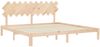 vidaXL Massivholzbett ohne Matratze 200x200 cm Kiefer 3193746 Bild 5